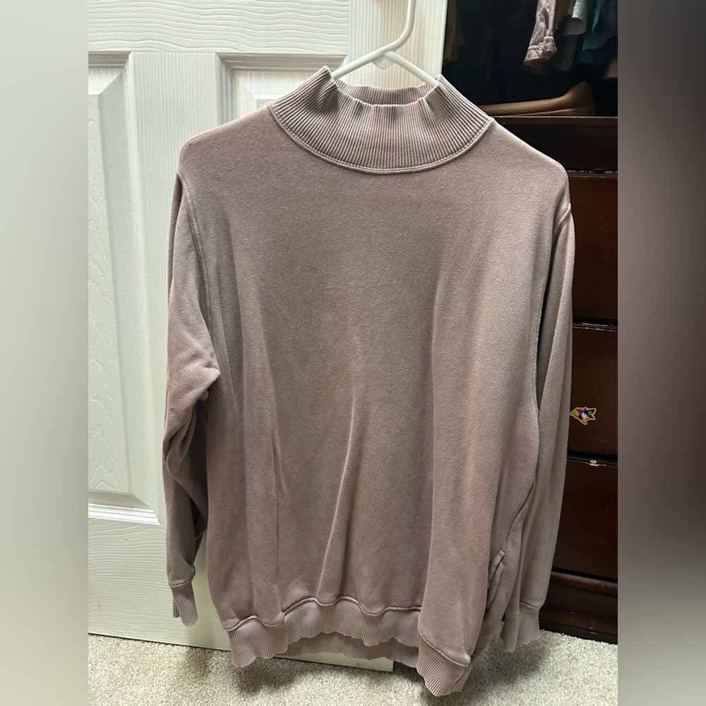 Aerie mock neck sweatshirt